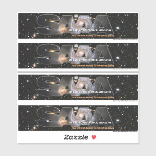 SAAA logo stickers (Vel)