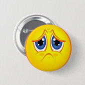 Saaaaaaad Ronde Button 5,7 Cm (Voorkant /achterkant)