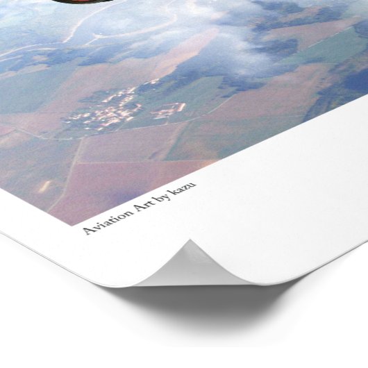 Saab 35 Draken Poster (Hoek)