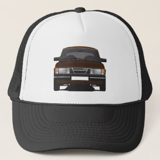Saab 900 turbo (bruin) trucker pet