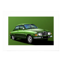 SAAB 96 Illustratie
