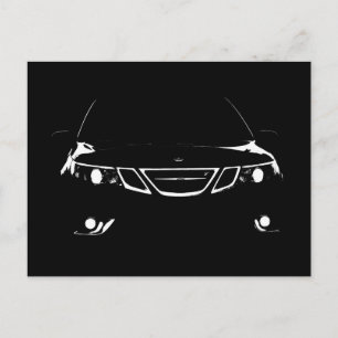 Saab 9-3 Aero Briefkaart