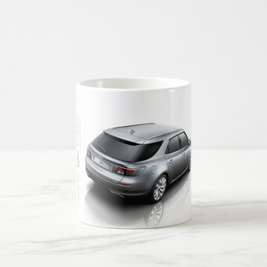 Saab 9-5 NG Coffee Mug (Centre)