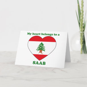 Saab Feestdagen Kaart