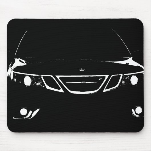 Saab Mousepad Muismat (Voorkant)