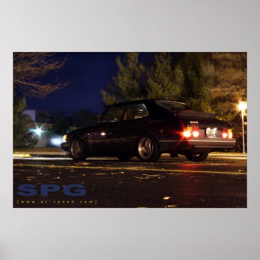 SAAB SPG POSTER (Voorkant)