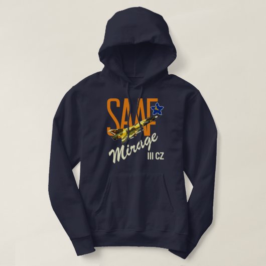 SAAF MIRAGE III CZ HOODIE (Design voorkant)