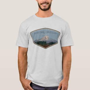 Saai, Oregon Mt Hood Mannen T-shirt