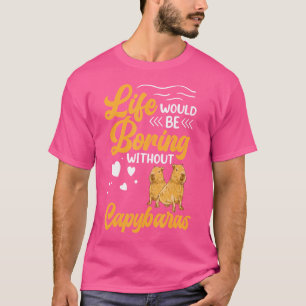 Saai zonder capibara Zuid-Amerikaanse knaagdier ca T-shirt