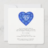 Saaiers bruiloft liefde zo sterk hart waterverf kaart (Achterkant)