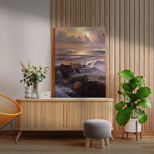 Saakkapens Serie - 1/3 Canvas Afdruk