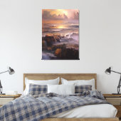 Saakkapens Serie - 1/3 Canvas Afdruk (Insitu (Slaapkamer))
