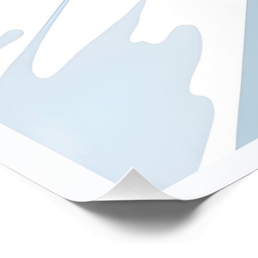 Saalbach - Glemmtal - Austria Perfect Poster (Hoek)