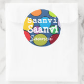 Saanvi Naam stickers (Tas)