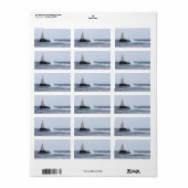 Saap met vuurtoren etiket (Full Sheet)