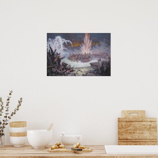 Saar Crossing Poster (Keuken)