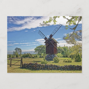 Saaremaa, eiland van Estland, Briefkaart