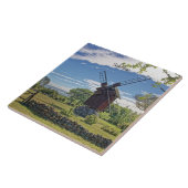 Saaremaa, eiland van Estland, Tegeltje (Zijkant)