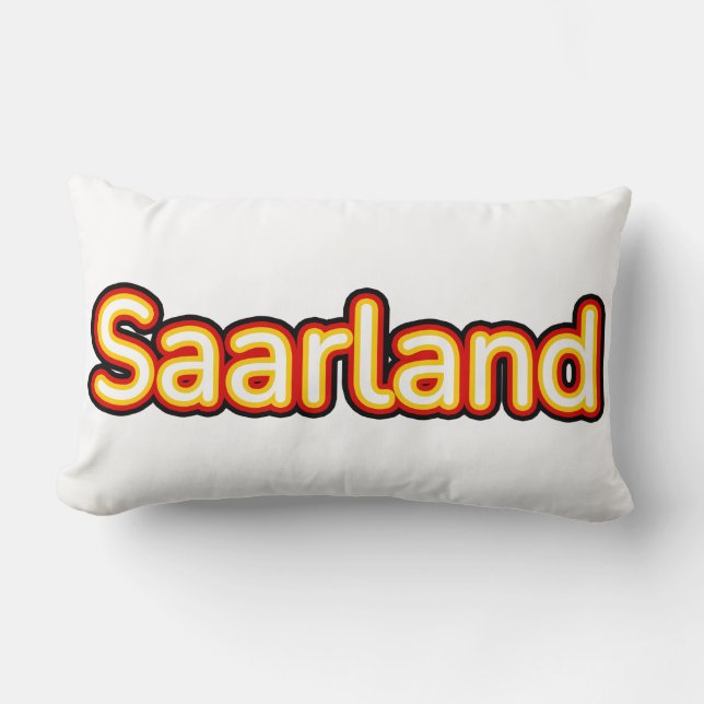 Saarland Duitsland Germany Kussen (Voorkant)
