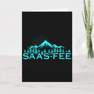 Saas-fee Skigebied Zwitserse Alpen Skiën Zwitserla Kaart