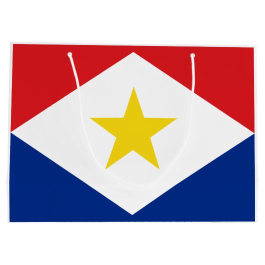 Saba Flag Groot Cadeauzakje (Achterkant)