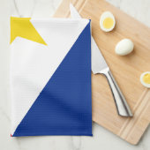 Saba Flag Theedoek (Quarter Fold)