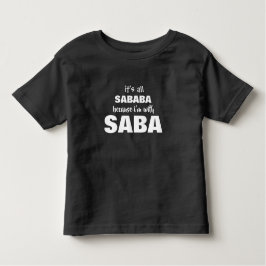 Saba Grandpa Fathers Baby Gift Romper