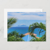 Saba in de verte briefkaart (Voorkant / Achterkant)