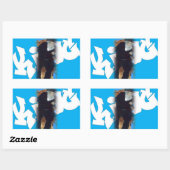 Saba King Sticker Rectangle (Feuille)