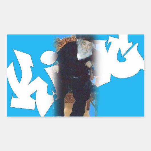 Saba King Sticker Rectangle (Devant)