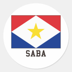 Saba Ronde Sticker