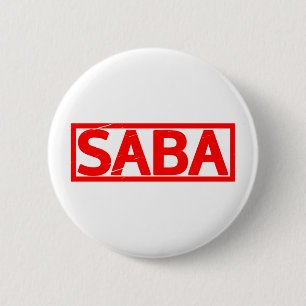 Saba Stamp Ronde Button 5,7 Cm