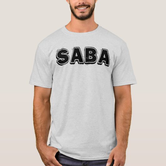 Saba T-shirt (Voorkant)