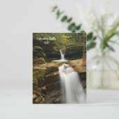 Sabaday Falls, NH Carte postale (Debout devant)