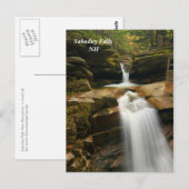 Sabaday Falls, NH Carte postale (Devant / Derrière)