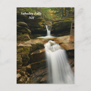 Sabaday Falls, NH Carte postale