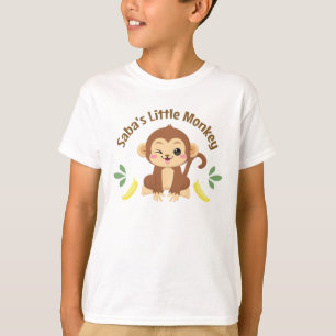 Saba's kleine aap t-shirt