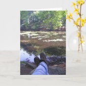 Sabbat Kaart (Gele Bloem)