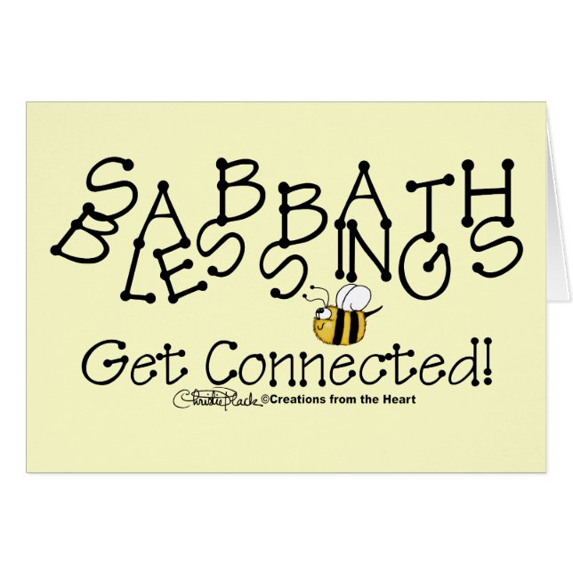 Sabbath Blessings Get Connected (Voorkant Horizontaal)