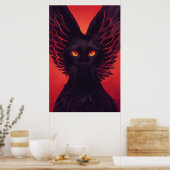 Sabbath l'Enchanteur - Impression de Poster Chat N (Cuisine)