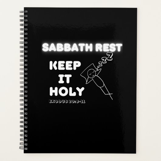 Sabbath Repos Gardez-Le Saint Design Graphique (Devant)