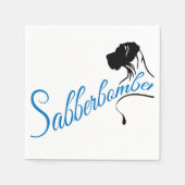 Sabberbomber Servet (Voorkant)