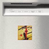 Sabena Art Deco Compass Magneet (Insitu (Vaatwasser))