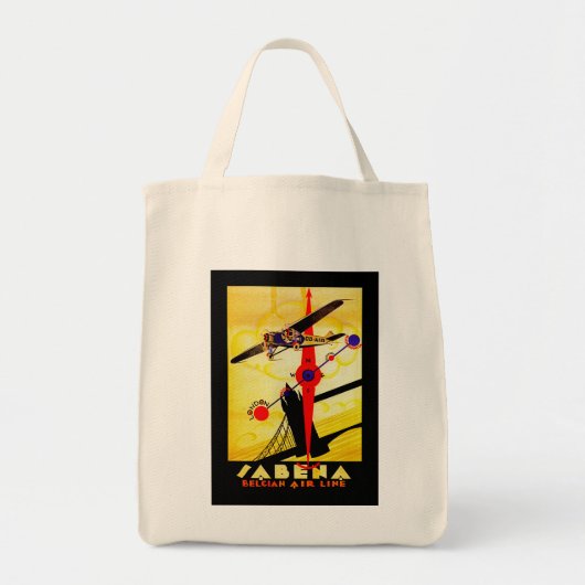 Sabena Art Deco Compass Tote Bag (Voorkant)