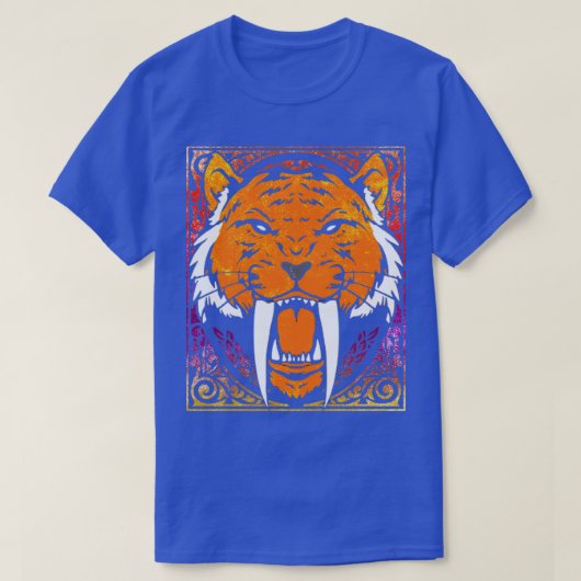 SaberToothed Tiger T-shirt (Design voorkant)
