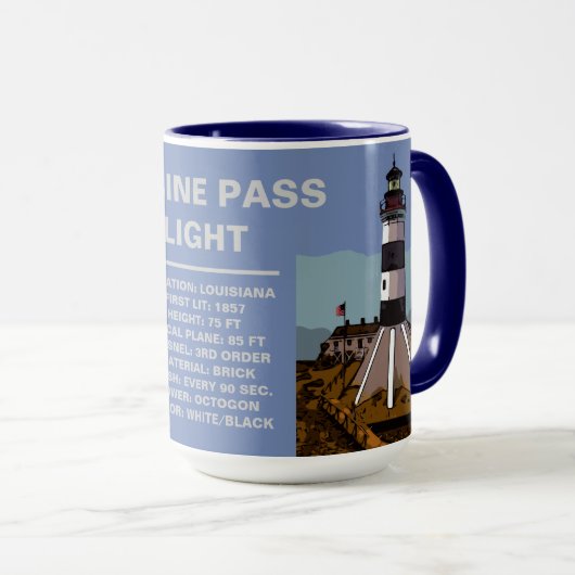SABINE PASS LIGHTHOUSE MOK (Voorkant rechts)
