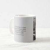 Sabino Canyon Creek - Thoreau quote Mug (Devant gauche)