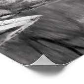 Sabino Creek in de winter Fotografisch Poster (Hoek)