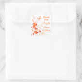 Sable 1,5 po, orange, Sticker Mariage Tropical Bla (Sac)