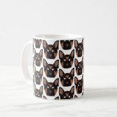 Sable bergers allemands sur Mug (Devant gauche)